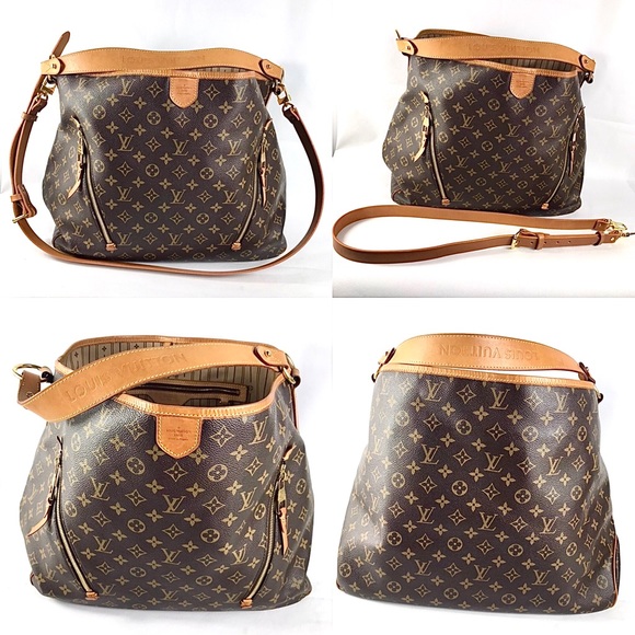 💎✨XXXL✨💎CROSSBODY LOUIS VUITTON HOBO delightful GM - Picture 7 of 15